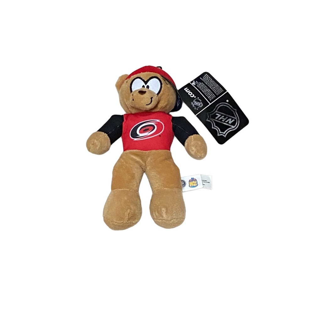 NHL Carolina Hurricanes Hockey Small Plush Stuffed Animal Bear